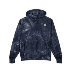 Tie-Dye Embroidered Hoodie