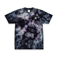 Tie-Dye Spiral Embroidered T-Shirt — Oversized Rainbow Retro Tee