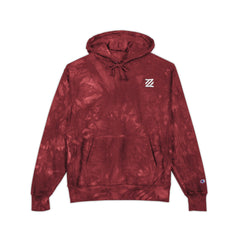 Tie-Dye Embroidered Hoodie