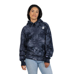 Tie-Dye Embroidered Hoodie
