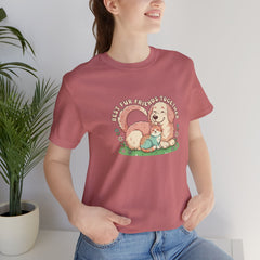 Pet Parent Matching Tee | paw print design, dog mom companion