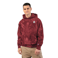 Tie-Dye Embroidered Hoodie