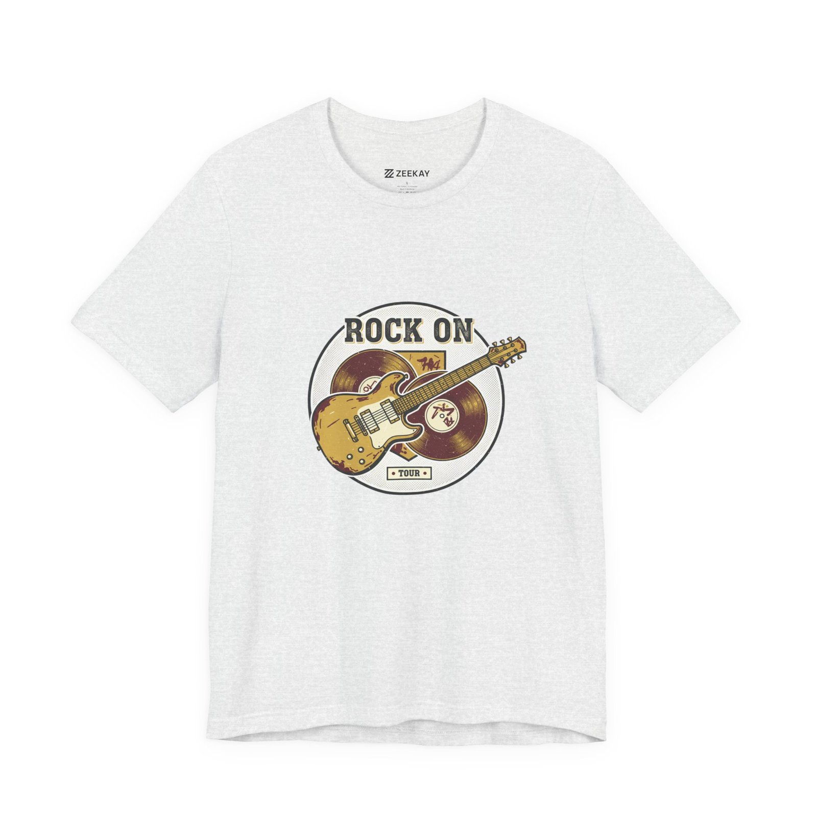 Rock On Guitar Crest Tee