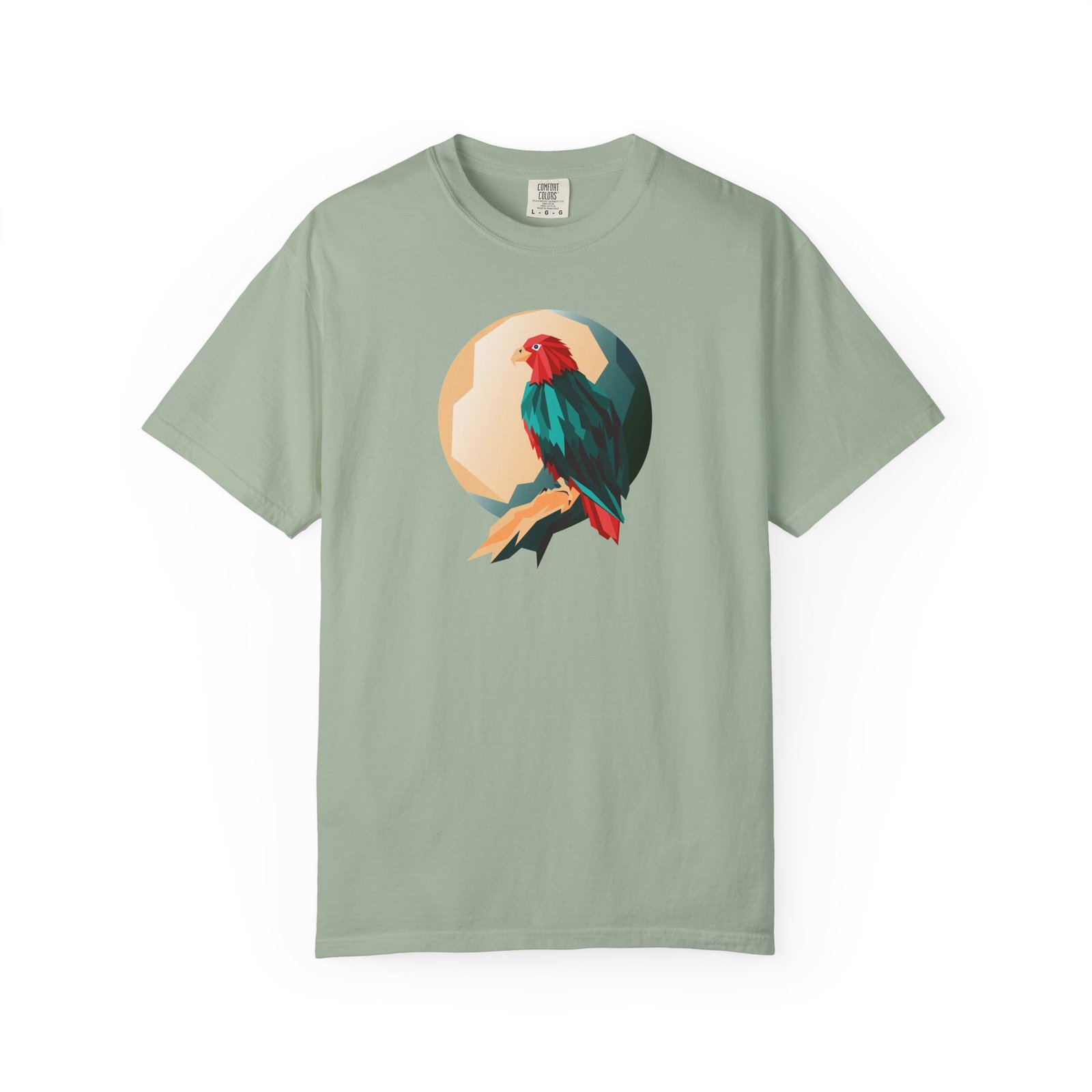 Geometric Parrot Graphic Tee