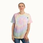 Pastel Spiral Tie-Dye T-Shirt