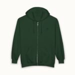 Unisex Heavy Blend Full Zip Basic Hoodie