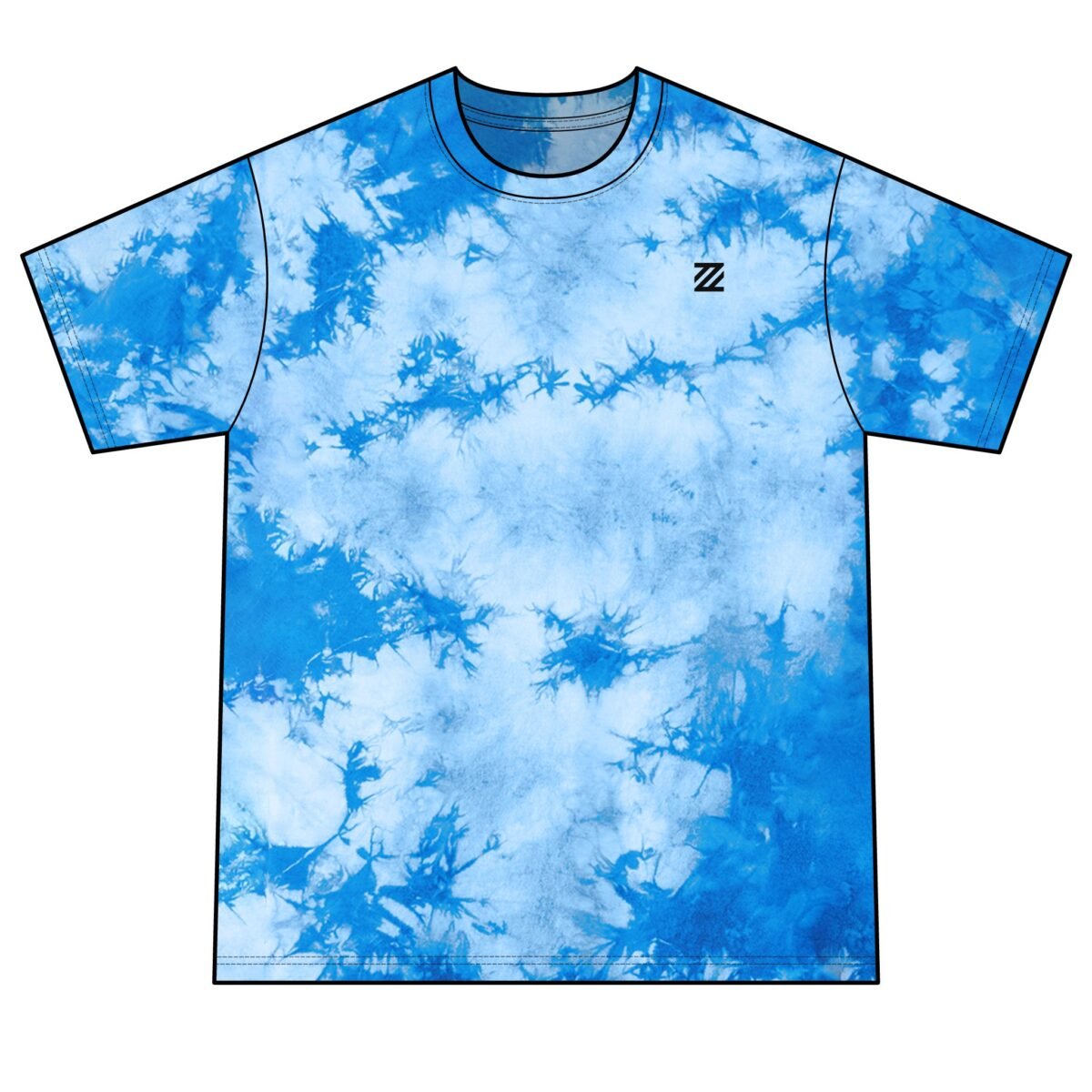 Unisex Crystal Tie-Dye Tee