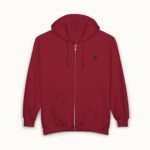 Unisex Heavy Blend Full Zip Basic Hoodie