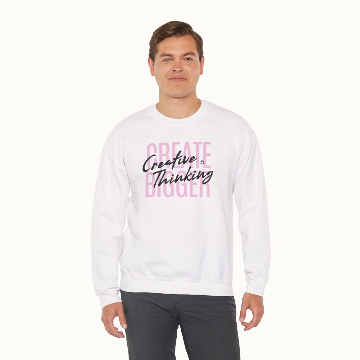 Create Bigger: Creative Thinking Sweatshirt