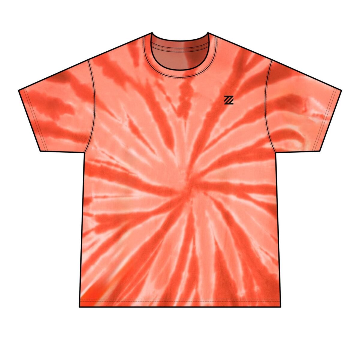 Retro Spiral Tie-Dye T-Shirt
