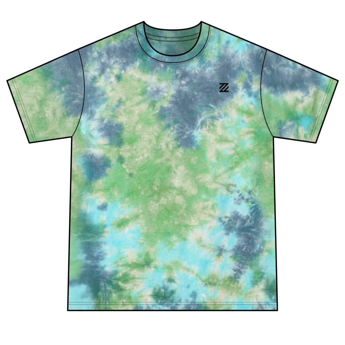 Unisex Crystal Tie-Dye Tee