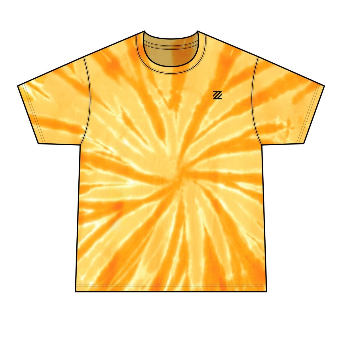 Retro Spiral Tie-Dye T-Shirt