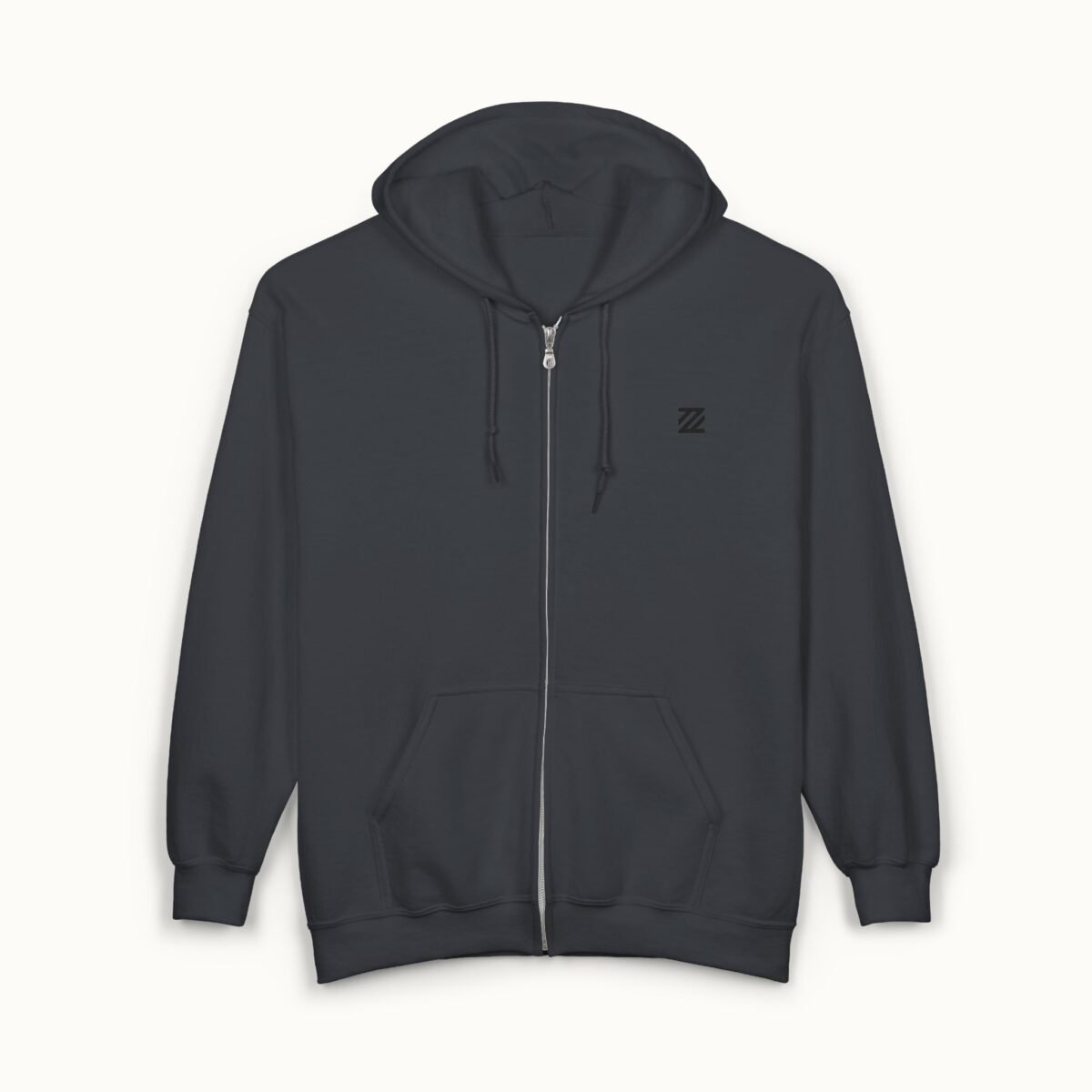 Unisex Heavy Blend Full Zip Basic Hoodie