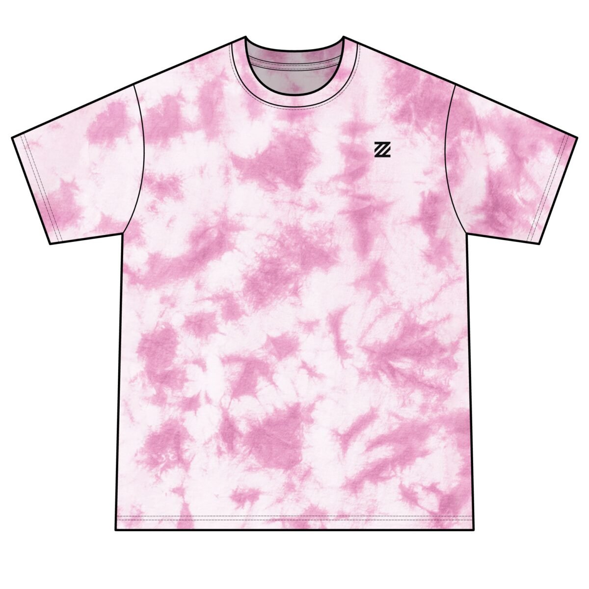 Unisex Crystal Tie-Dye Tee