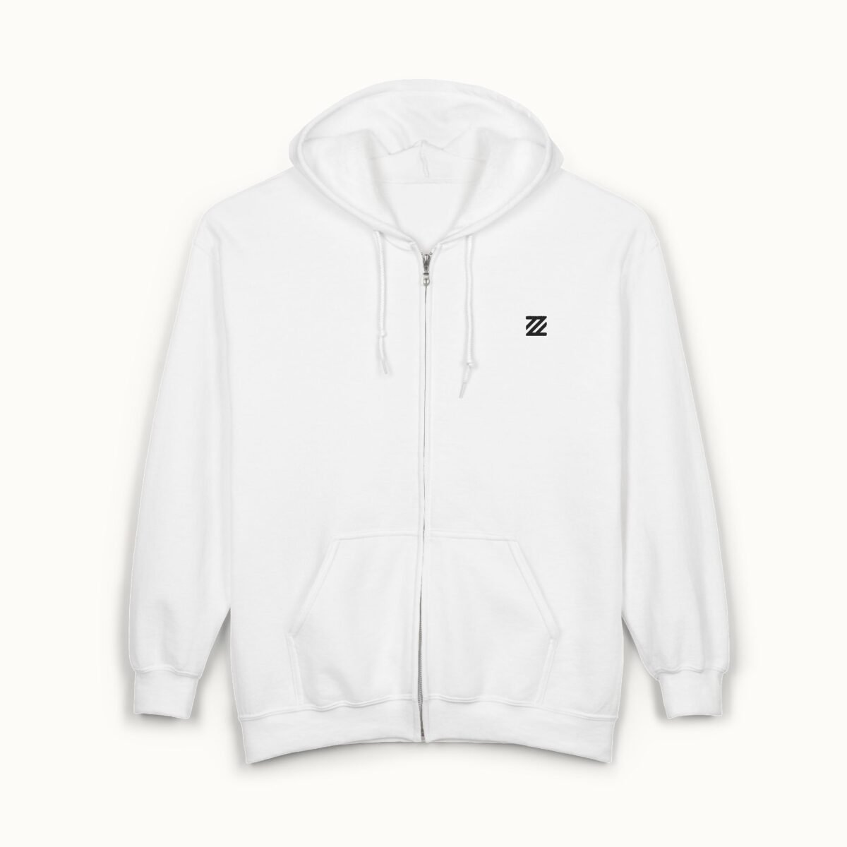 Unisex Heavy Blend Full Zip Basic Hoodie