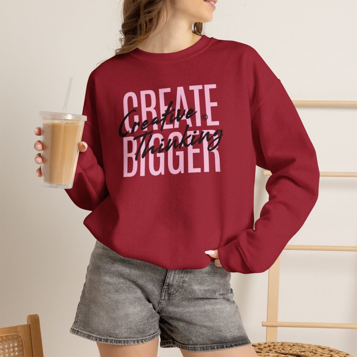 Create Bigger: Creative Thinking Sweatshirt