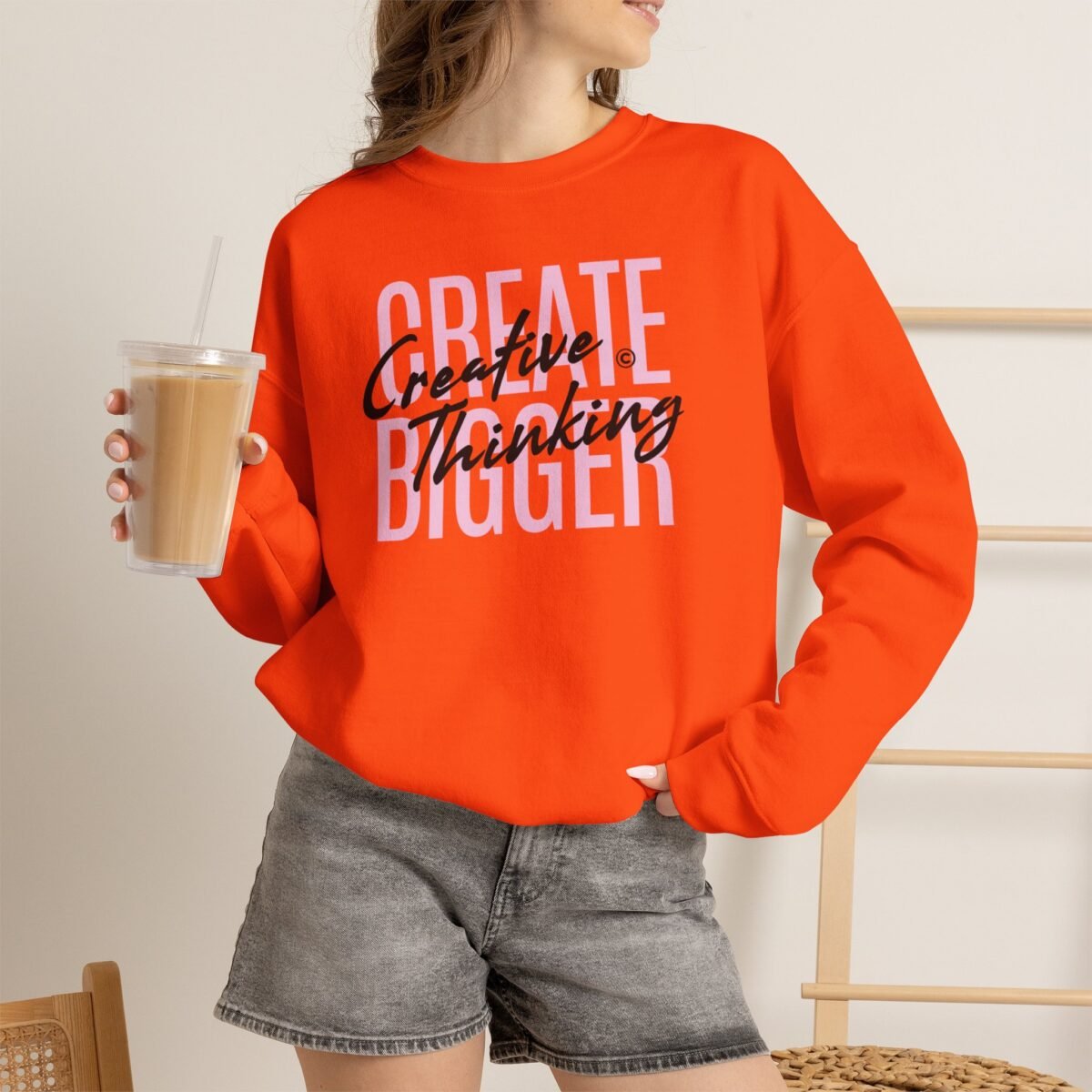 Create Bigger: Creative Thinking Sweatshirt