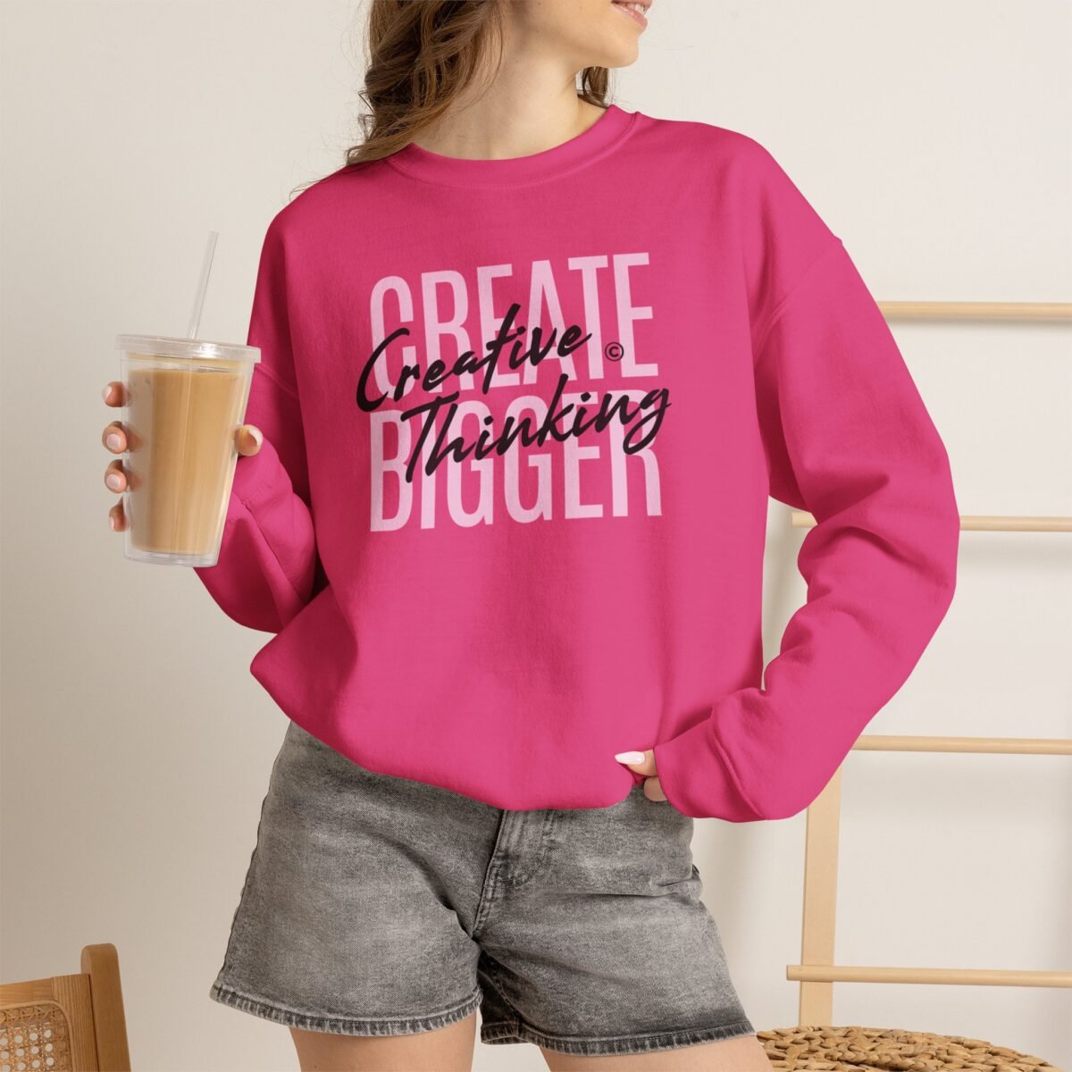 Create Bigger: Creative Thinking Sweatshirt