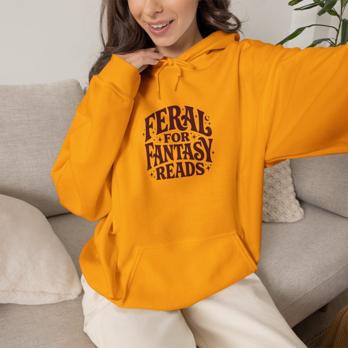Feral for Fantasy Reads Hoodie