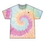 Retro Spiral Tie-Dye T-Shirt