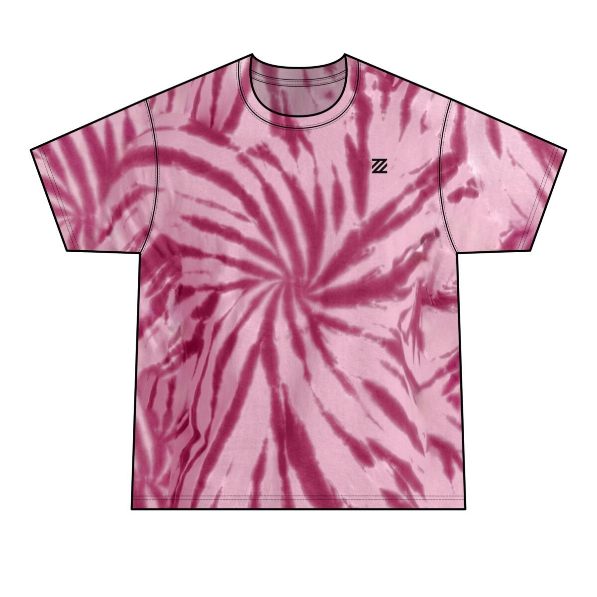 Retro Spiral Tie-Dye T-Shirt