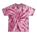 Retro Spiral Tie-Dye T-Shirt