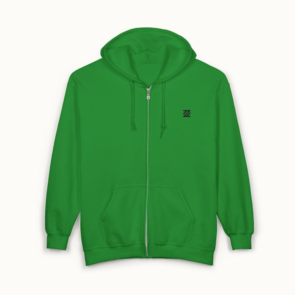 Unisex Heavy Blend Full Zip Basic Hoodie