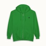 Unisex Heavy Blend Full Zip Basic Hoodie