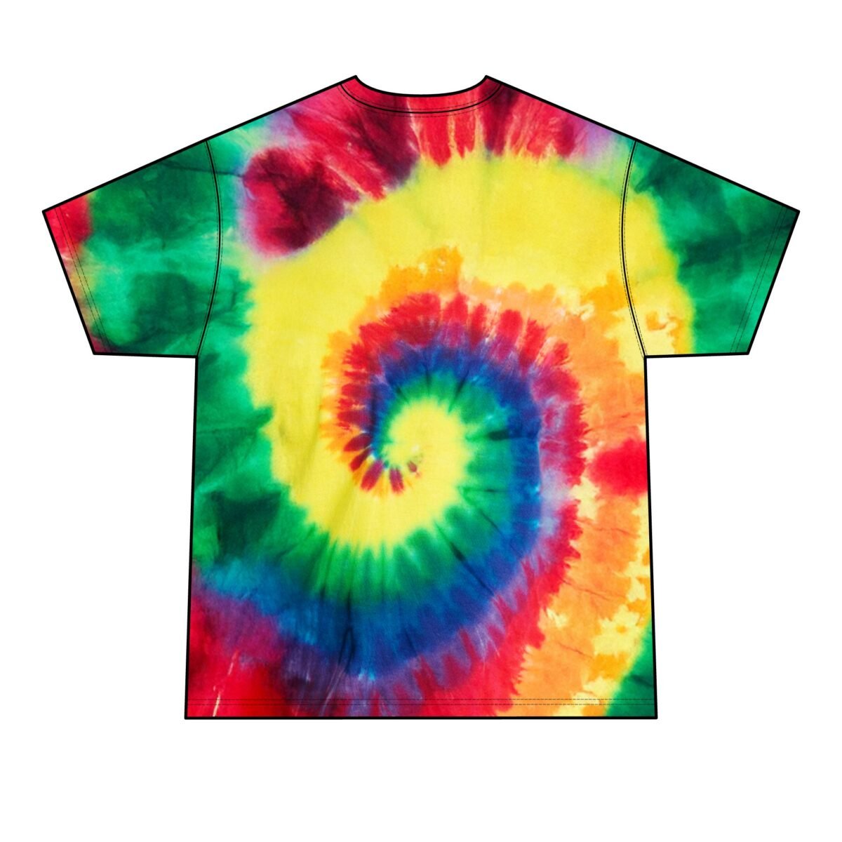 Retro Spiral Tie-Dye T-Shirt