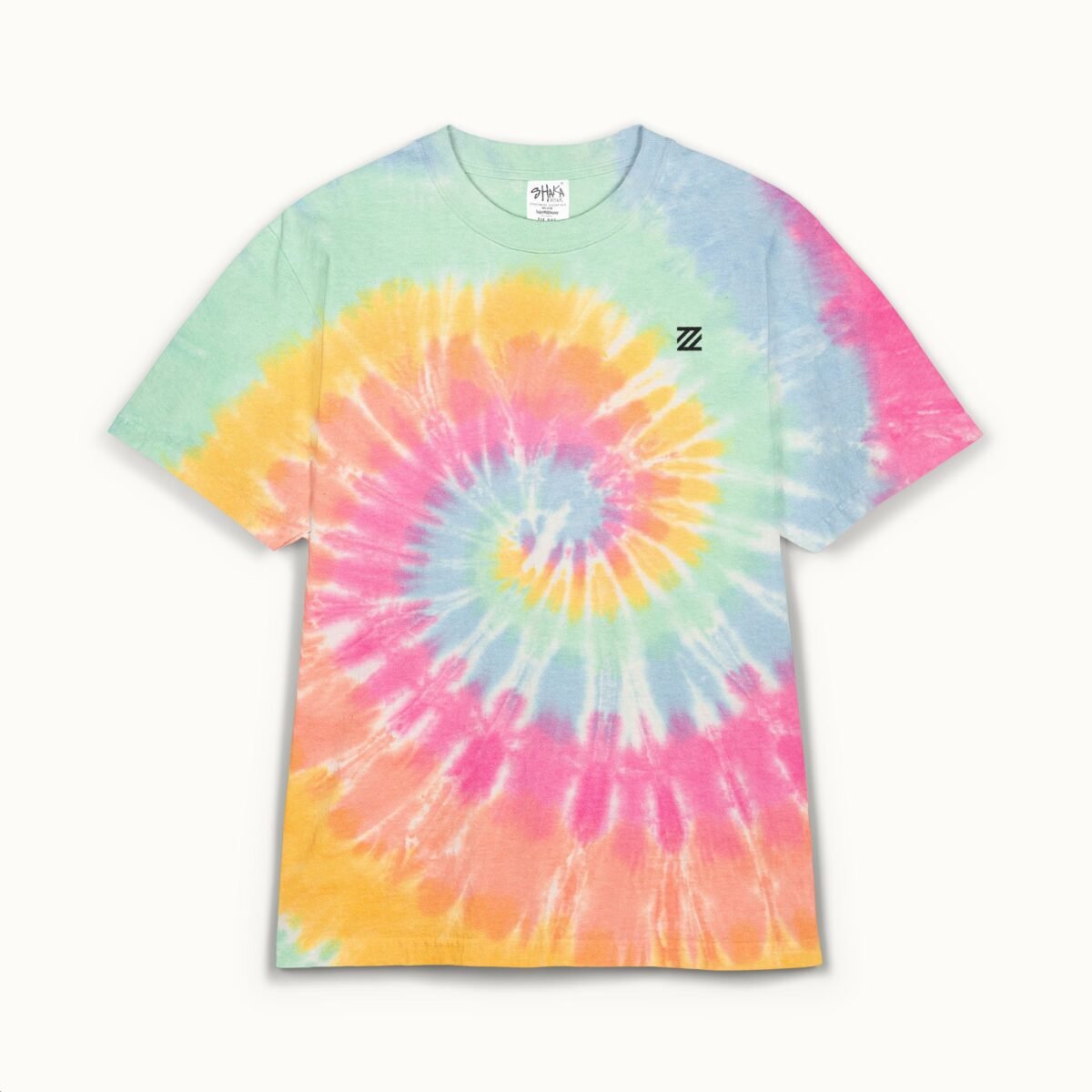 Oversized Unisex Tie-Dye Spiral T-Shirt