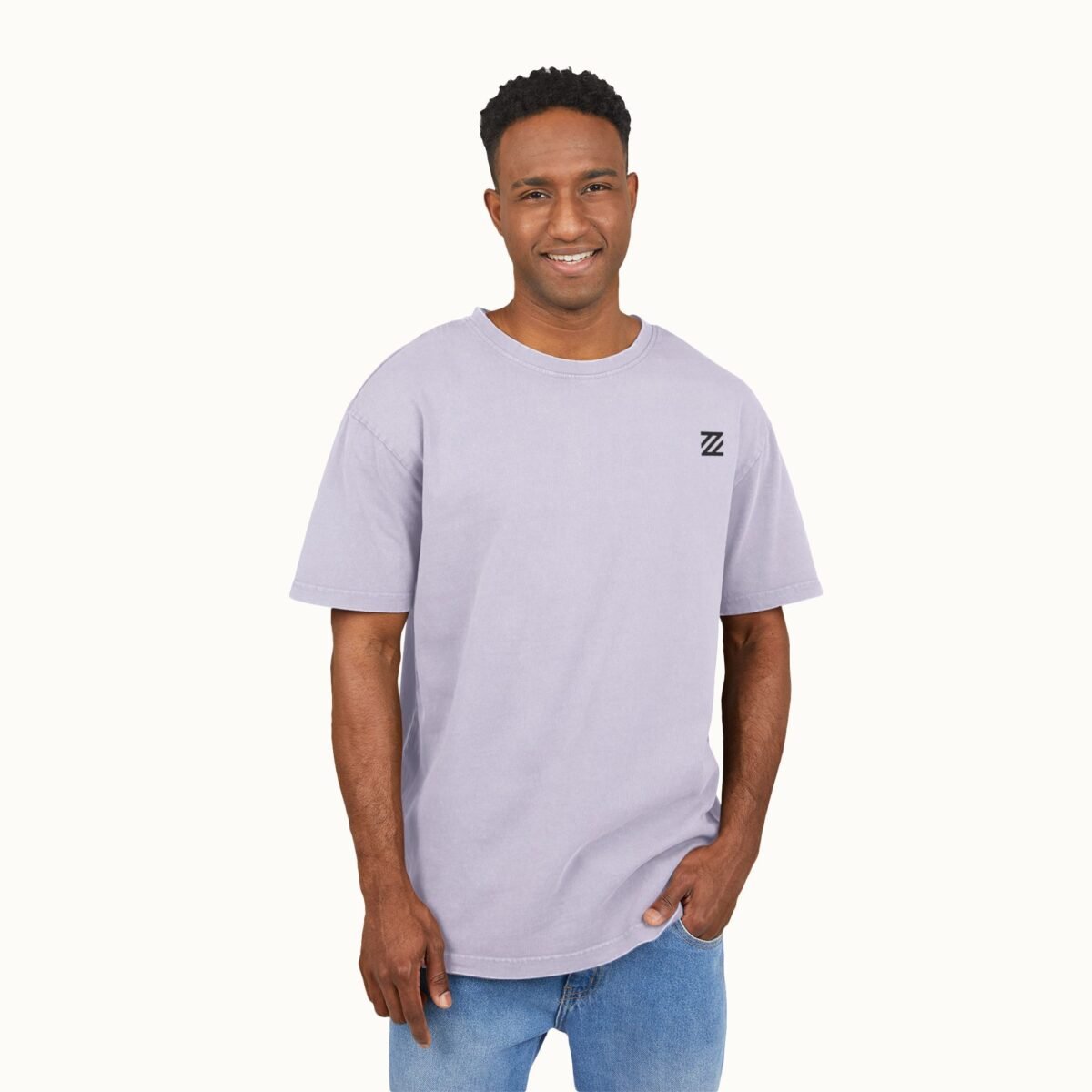 Acid-Washed Oversize Tee