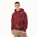 Unisex Tie-Dye Pullover Hoodie