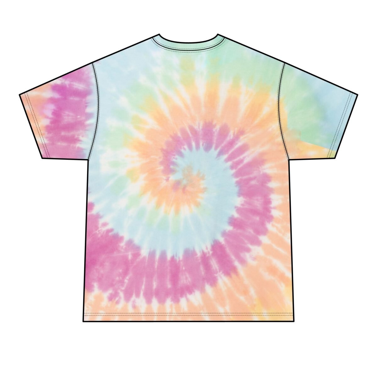 Retro Spiral Tie-Dye T-Shirt