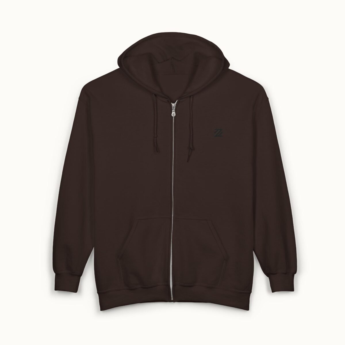 Unisex Heavy Blend Full Zip Basic Hoodie