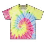 Retro Spiral Tie-Dye T-Shirt