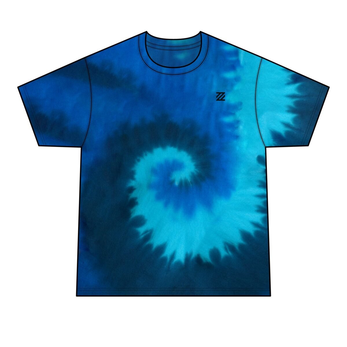 Retro Spiral Tie-Dye T-Shirt