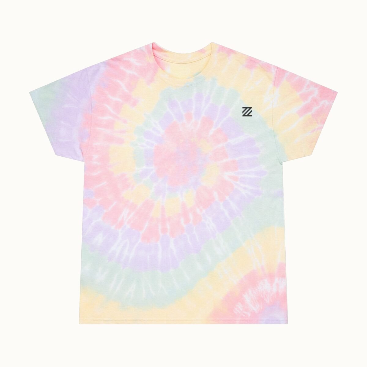 Pastel Spiral Tie-Dye T-Shirt