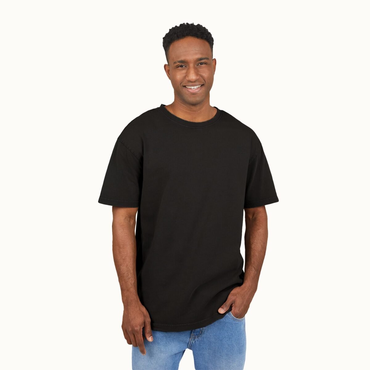 Acid-Washed Oversize Tee