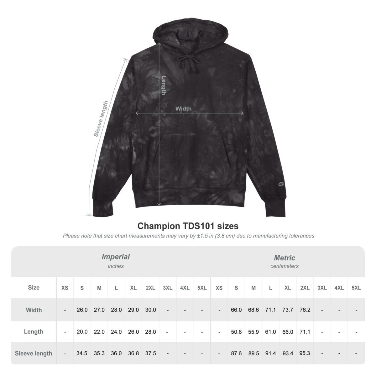 Unisex Tie-Dye Pullover Hoodie