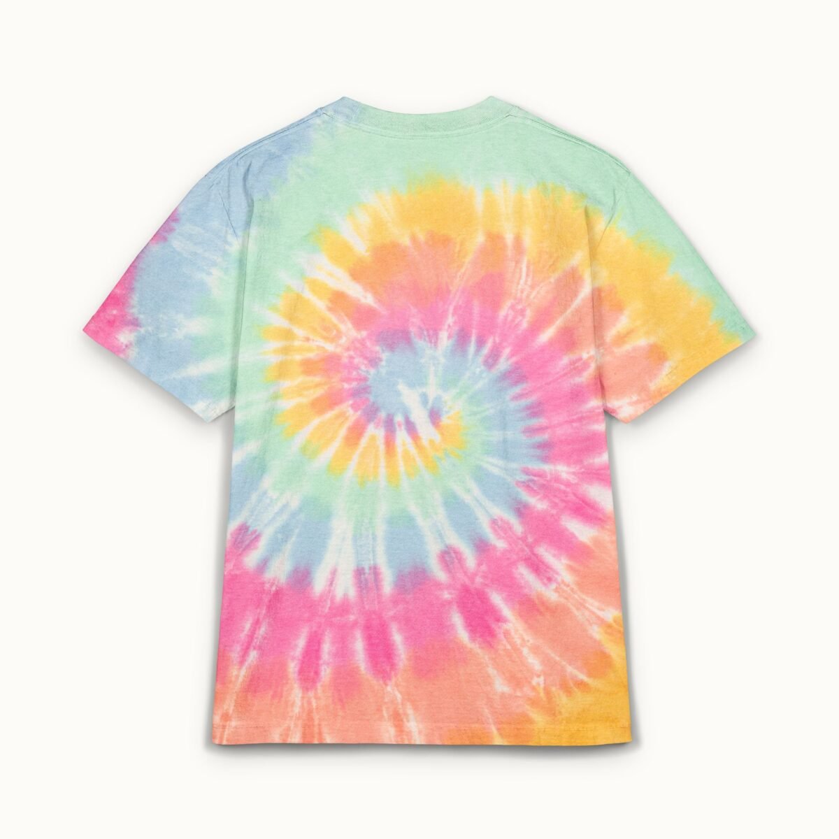 Oversized Unisex Tie-Dye Spiral T-Shirt