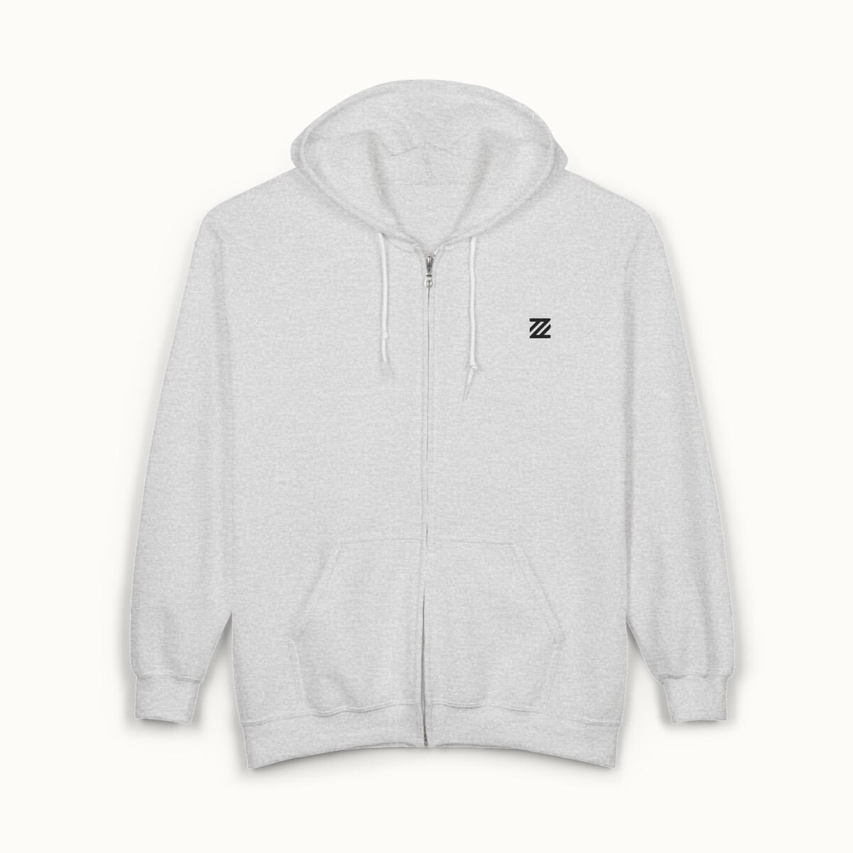 Unisex Heavy Blend Full Zip Basic Hoodie