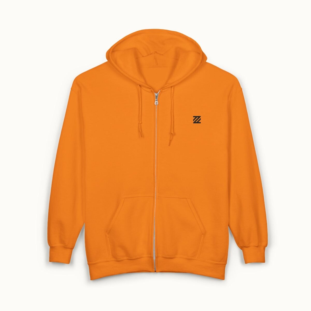 Unisex Heavy Blend Full Zip Basic Hoodie
