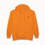 Unisex Heavy Blend Full Zip Basic Hoodie