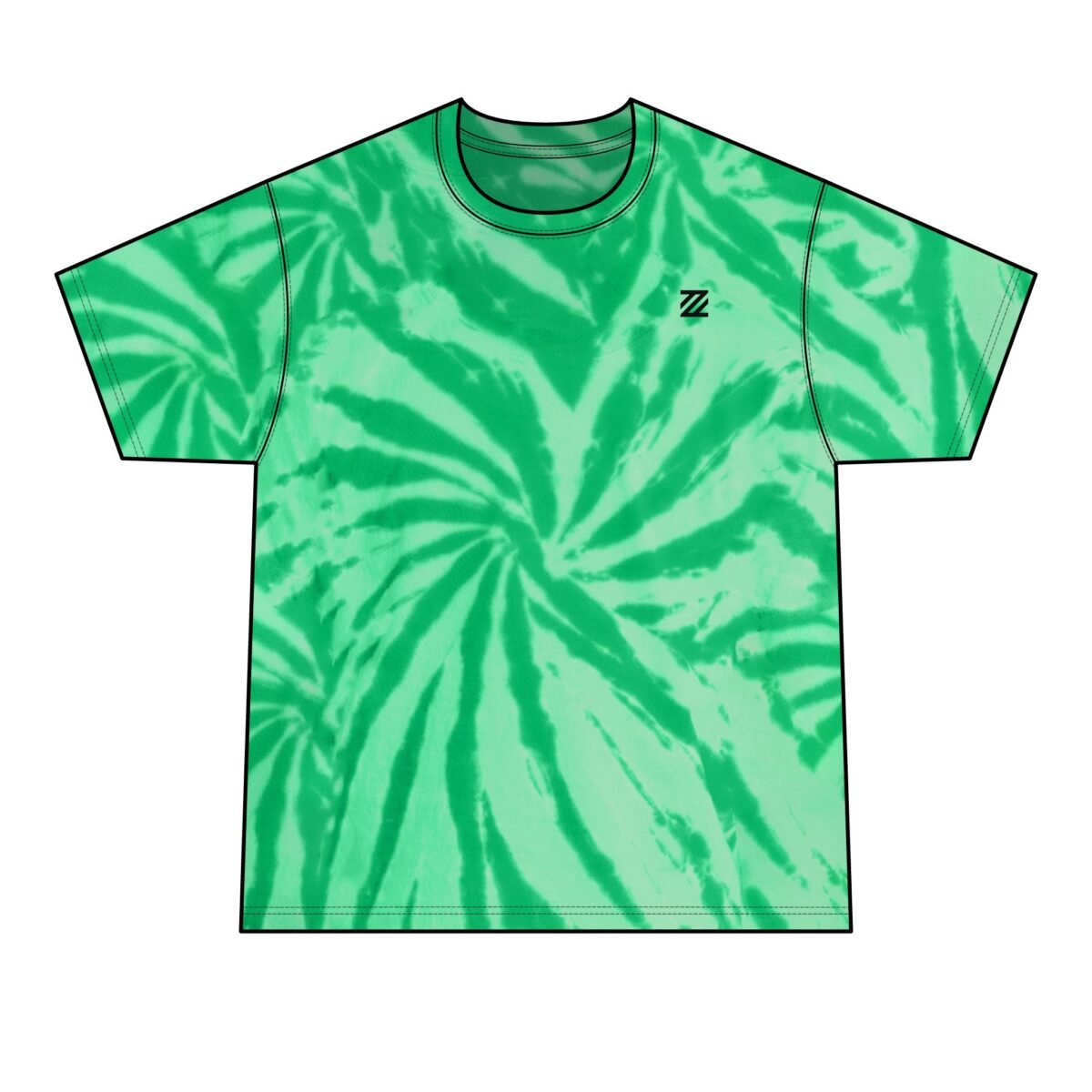 Retro Spiral Tie-Dye T-Shirt