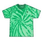 Retro Spiral Tie-Dye T-Shirt