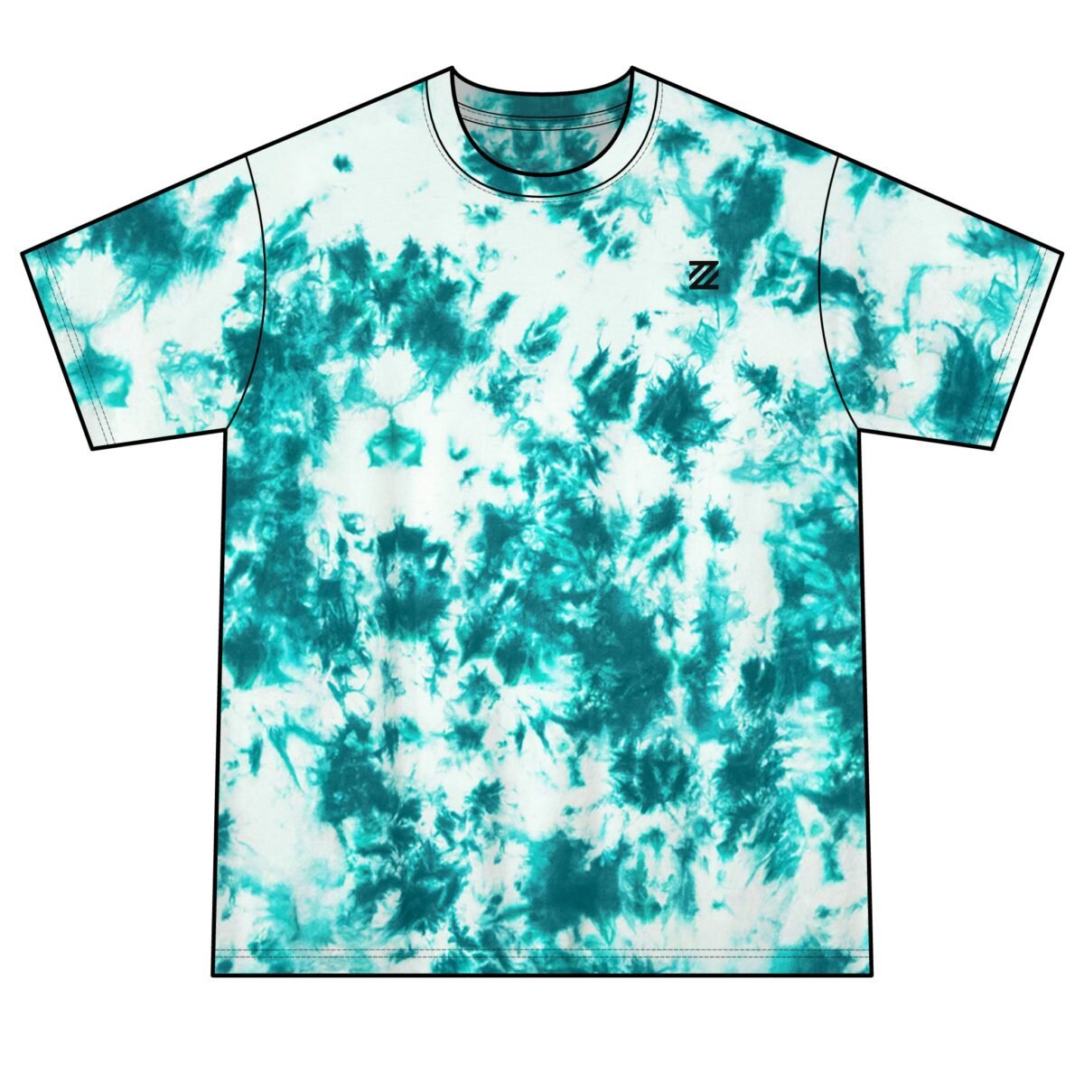 Unisex Crystal Tie-Dye Tee