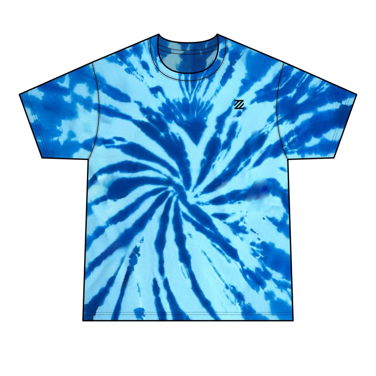 Retro Spiral Tie-Dye T-Shirt