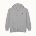 Unisex Heavy Blend Full Zip Basic Hoodie