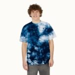 Oversized Unisex Tie-Dye Spiral T-Shirt