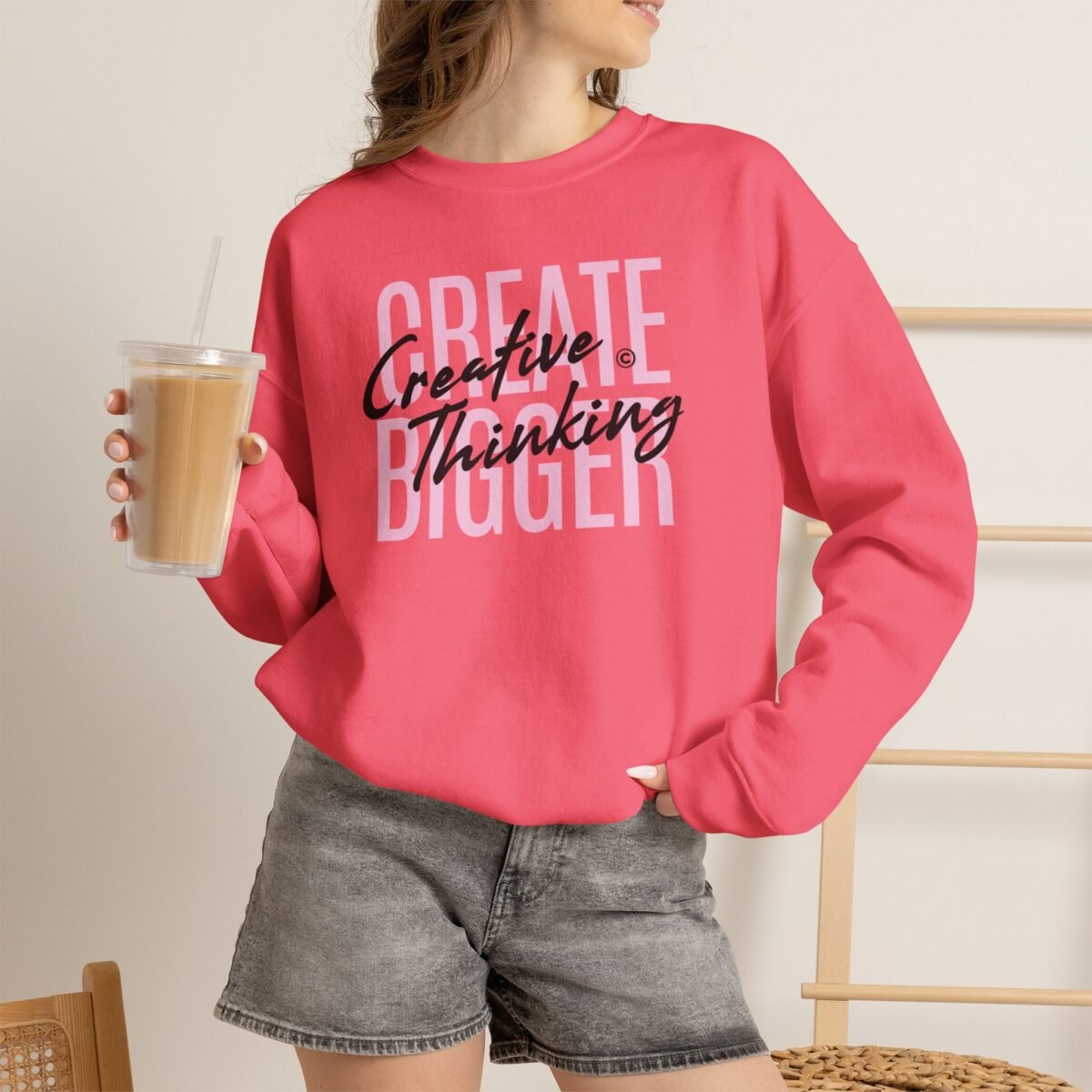 Create Bigger: Creative Thinking Sweatshirt